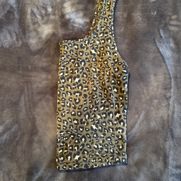 Forever 21 Leopard Tank Size L - Picture 2 of 3